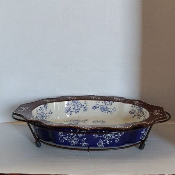 1½ Quart Temptations Casserole Ovenware Bakeware Cookware Baking Dish WIRE RACK - Picture 16 of 16